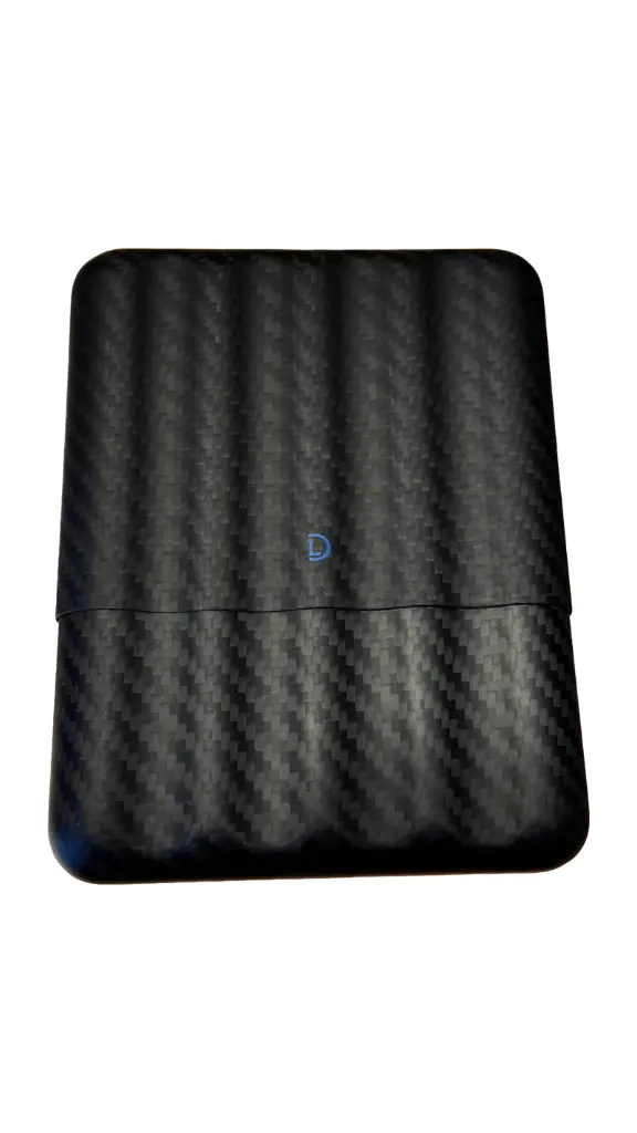Cigar case - Signature Carbon Fibre Case 5 Cigar