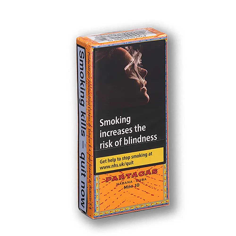 Partagas Mini - Pack Of 10 Cigarillos