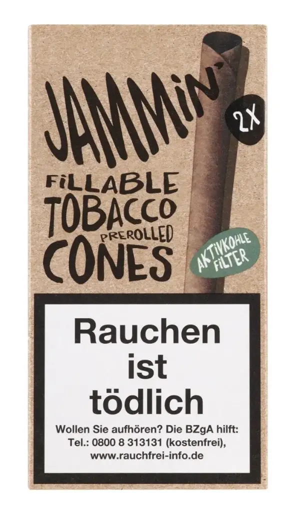 Jammin Tobacco Cons Classic - Pack Of 2 Cigarrillos