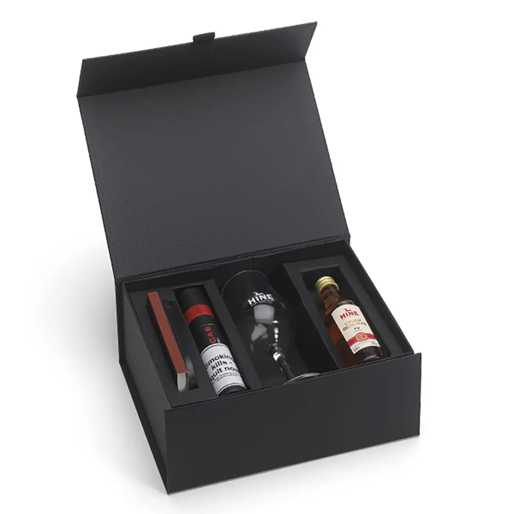 Partagas Serie E No.2 Tubed Cigar & Hine Miniature Gift Box