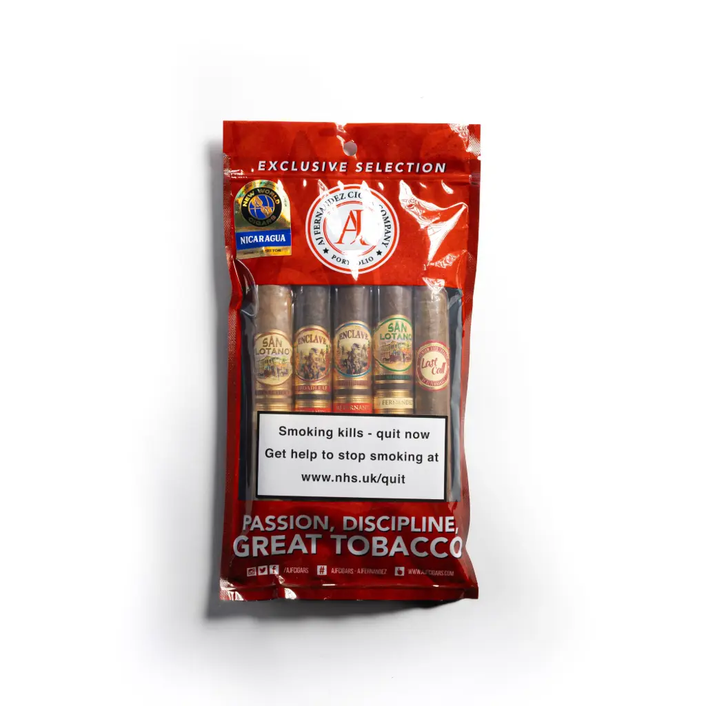AJ. Fernandez Premium Robusto Sampler - Pack Of 5 Cigars