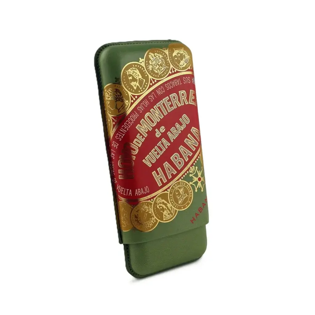 Cigar Case - Hoyo de Monterrey Digital Printing - 3 Cigars   