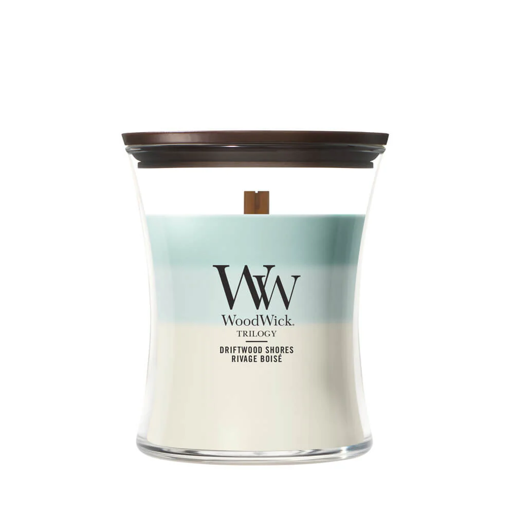 Candle - Woodwick Trilogy Driftwood Shores - Medium
