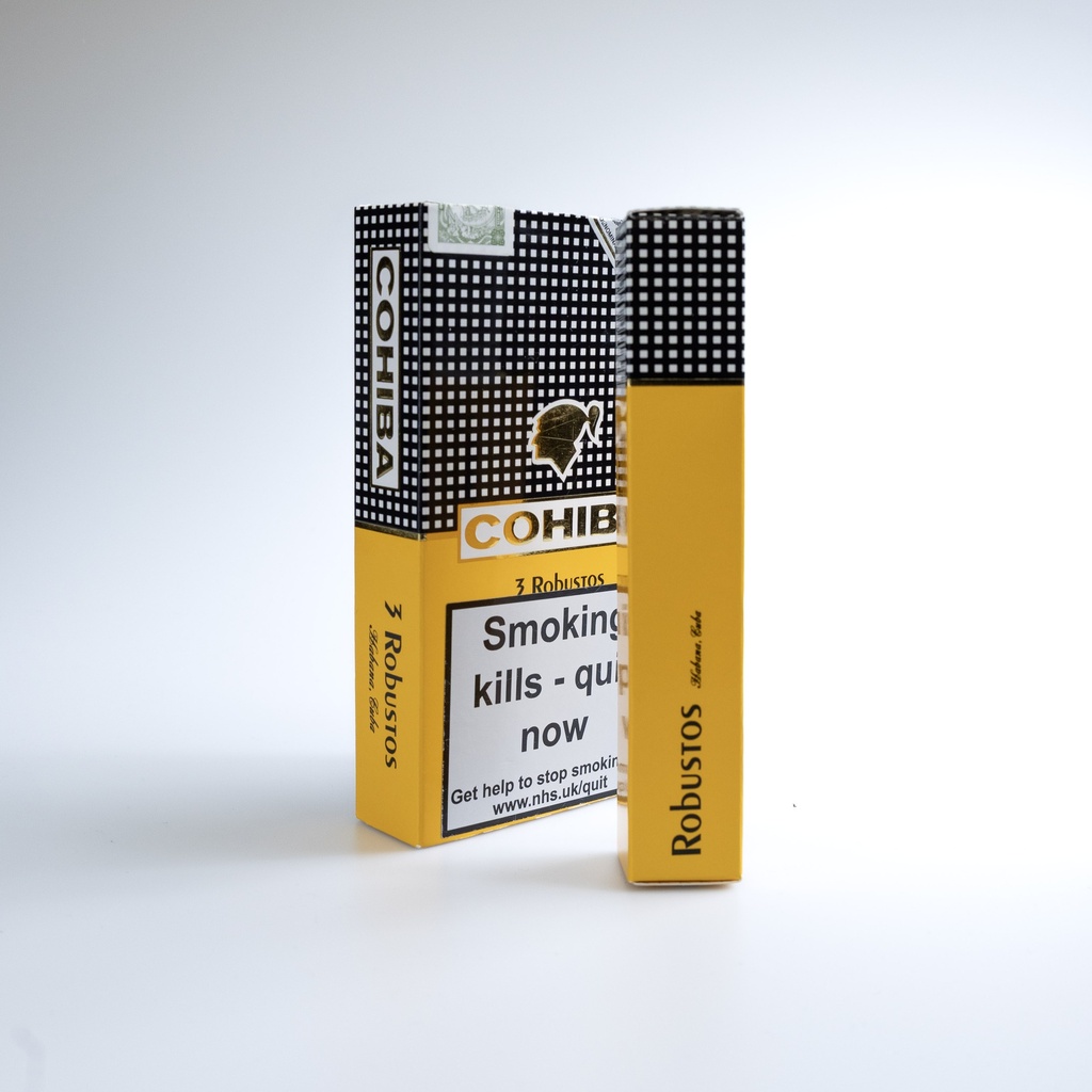 Cohiba Robustos - Pack Of 3 Cigars