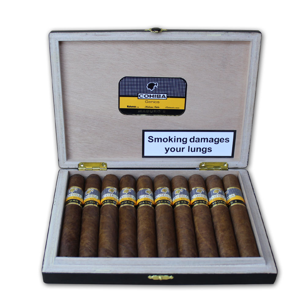 Cohiba Maduro 5 Genios - Box Of 10 Cigars