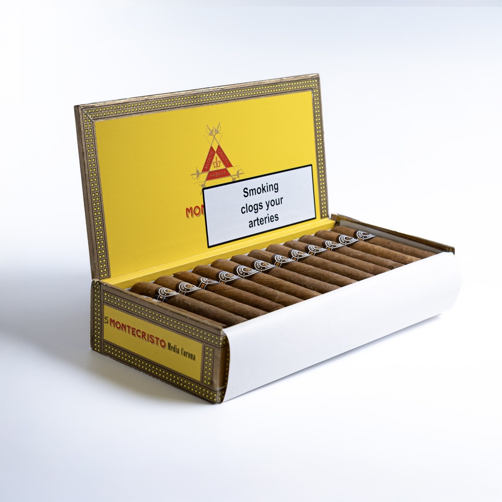 Montecristo Media Coronas - Box Of 25 Cigars
