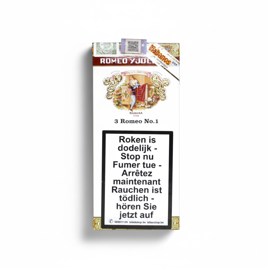 Romeo Y Julieta No. 1 A.T. - Box Of 3 Cigars