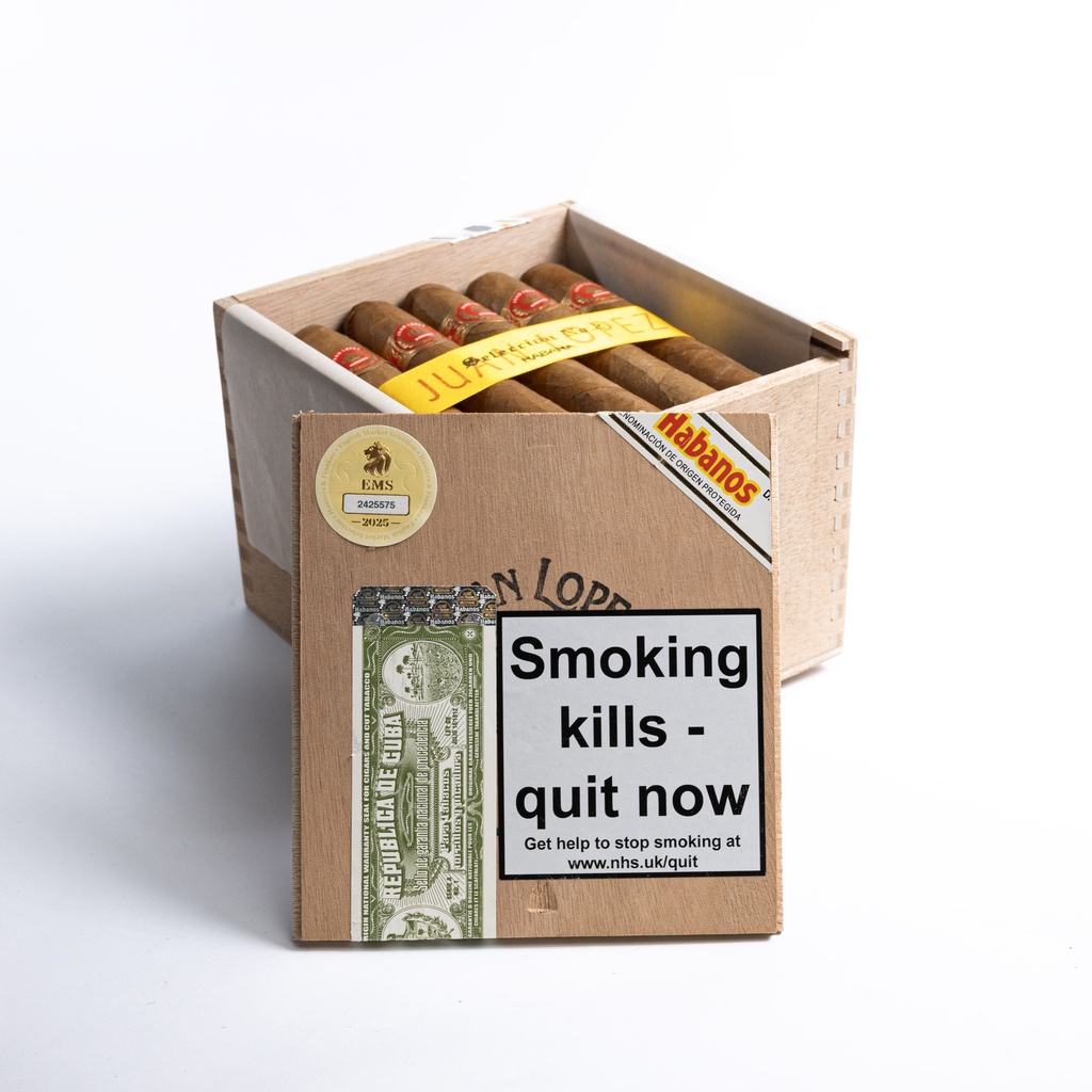 Juan Lopez Seleccion No. 2 - Box Of 25 Cigars