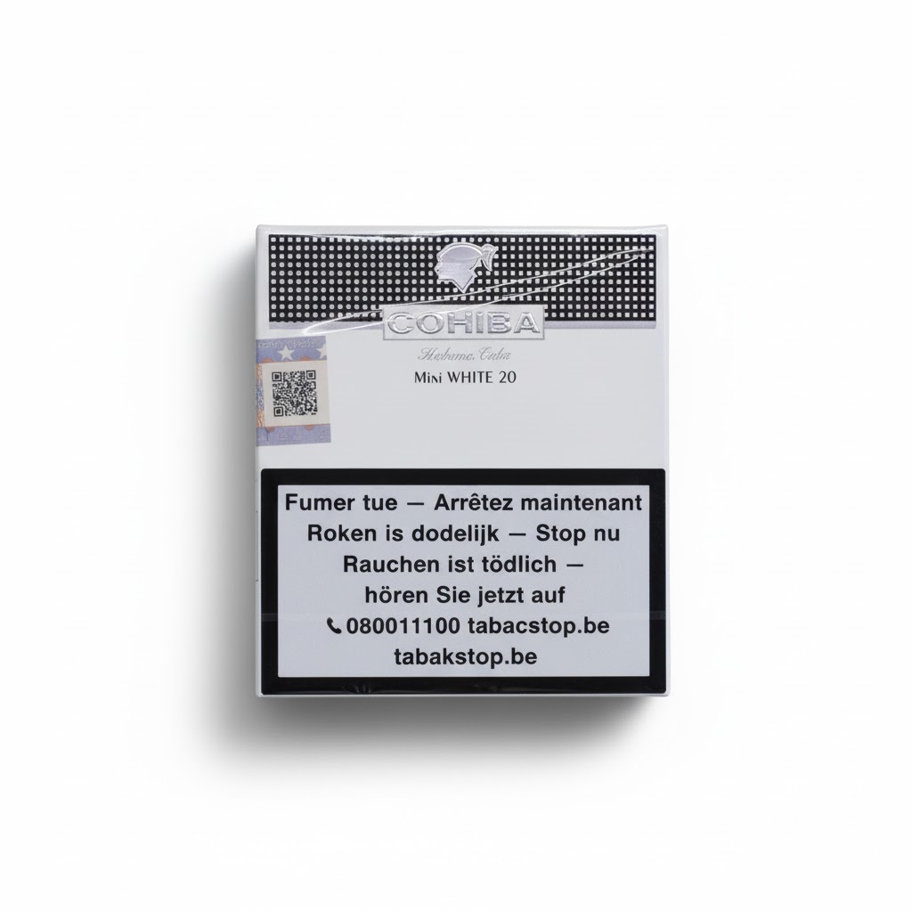 Cohiba Mini White - Pack Of 20 Cigarillos