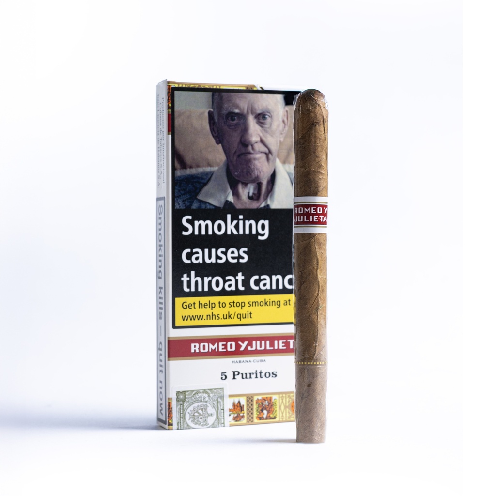 Romeo y Julieta Puritos - Pack Of 5 Cigarillos