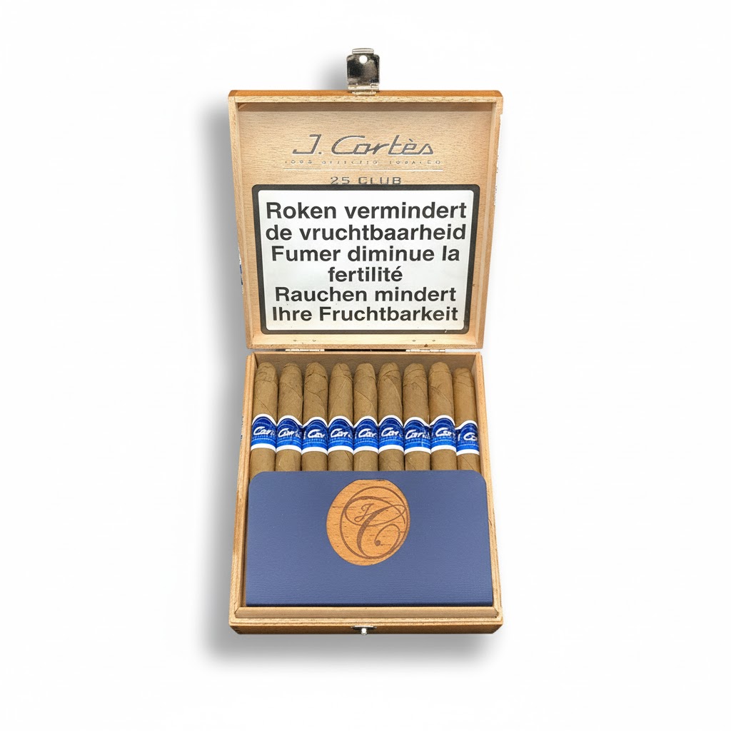 J. Cortès Club - Box Of 25 Cigarillos
