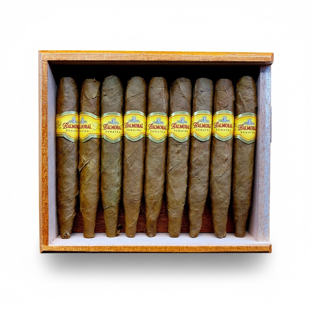 Balmoral Sumatra Selection Oxford - Box Of 25 Cigars