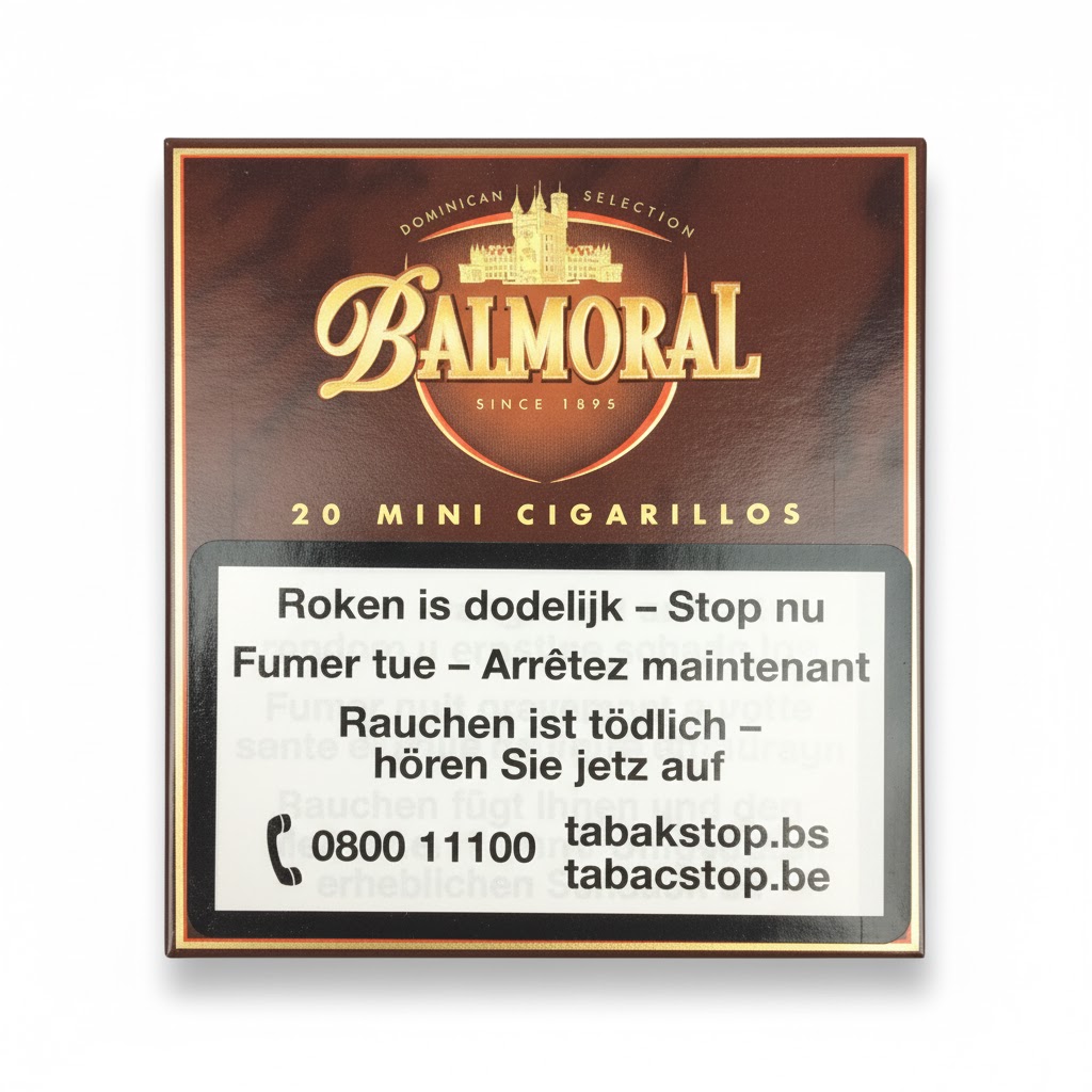 Balmoral Dominican Selection Mini Cigarillos - Box Of 20 Cigarillos