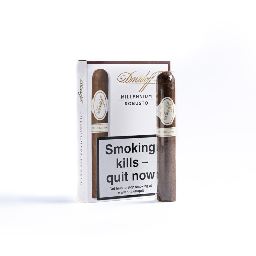 Davidoff Millenium Blend Robusto - Pack Of 4 Cigars