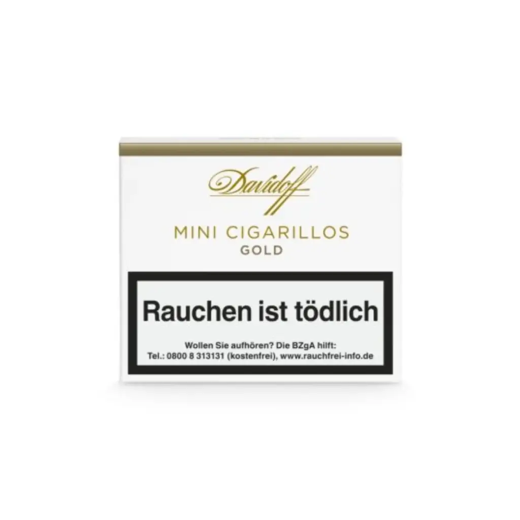 Davidoff Mini Gold - Pack Of 20 Cigarillos