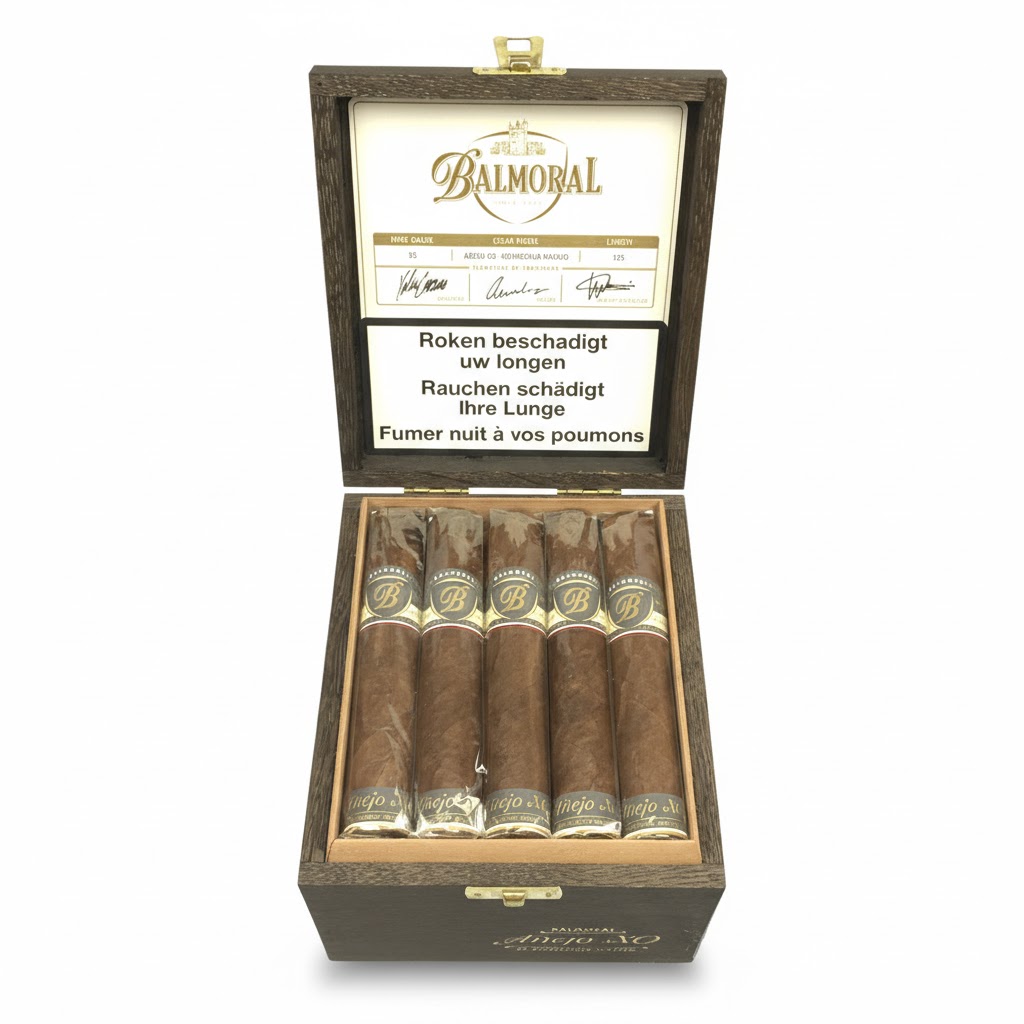 Balmoral Añejo Xo Rock Shield Masivo - Box Of 20 Cigars