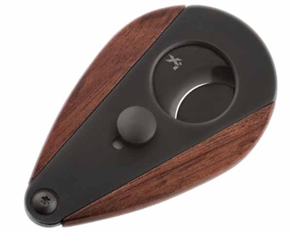 Cigar Cutter - Xikar Xi-3 Black/Red Wood