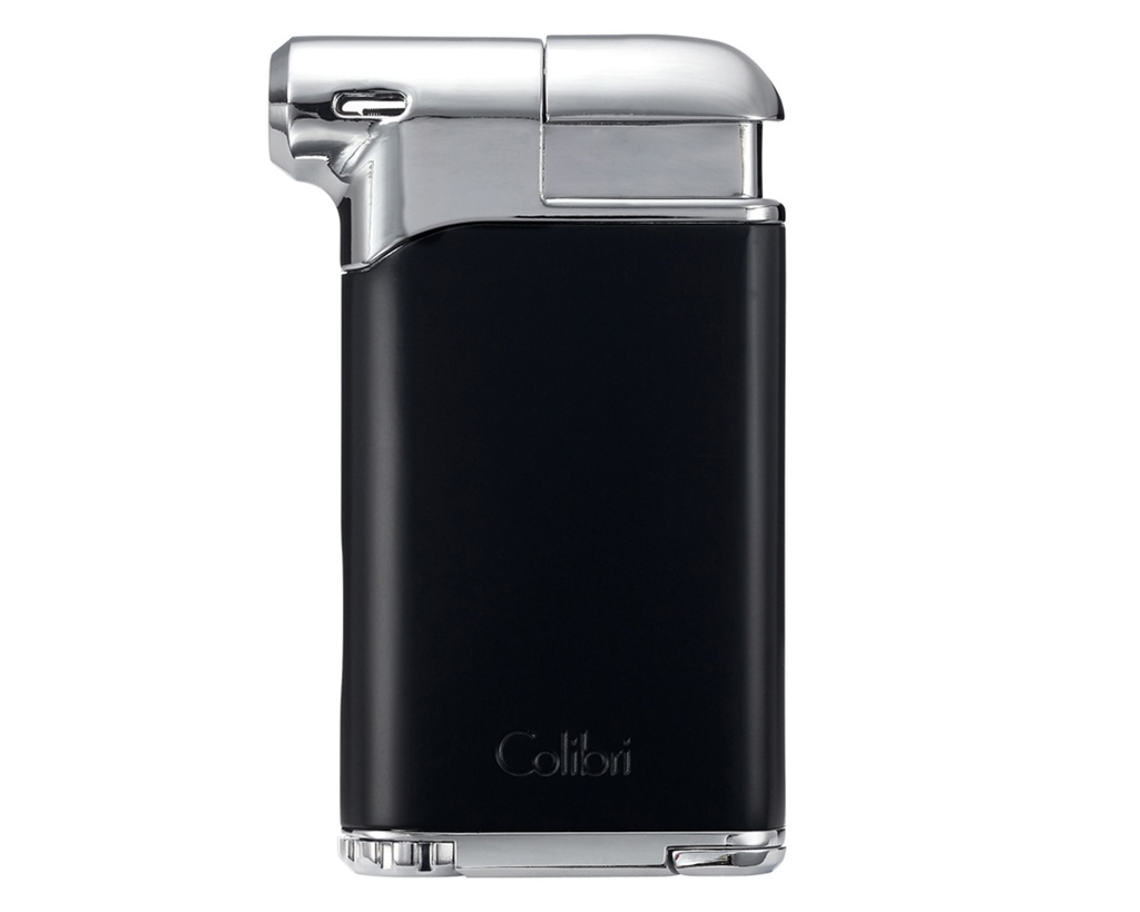 Pipe Lighter - Colibri Pacific Soft Flame Black/Chrome