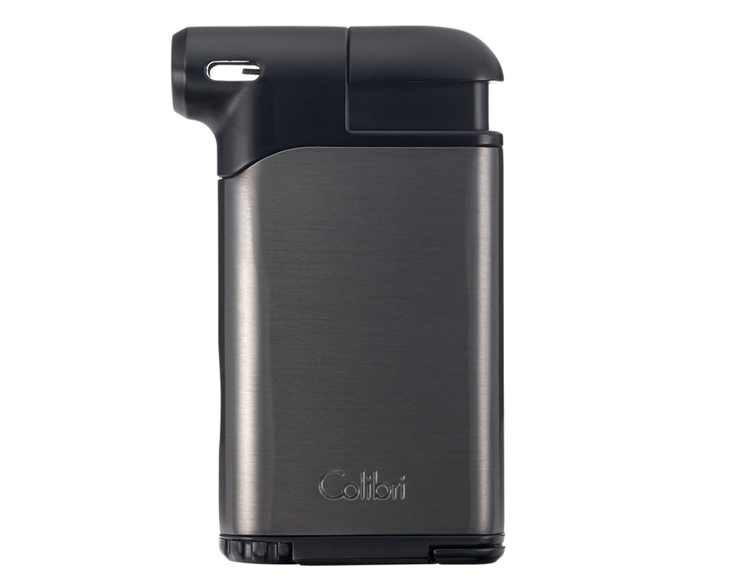 Pipe Lighter - Colibri Pacific Soft Flame Gunmetal/Black
