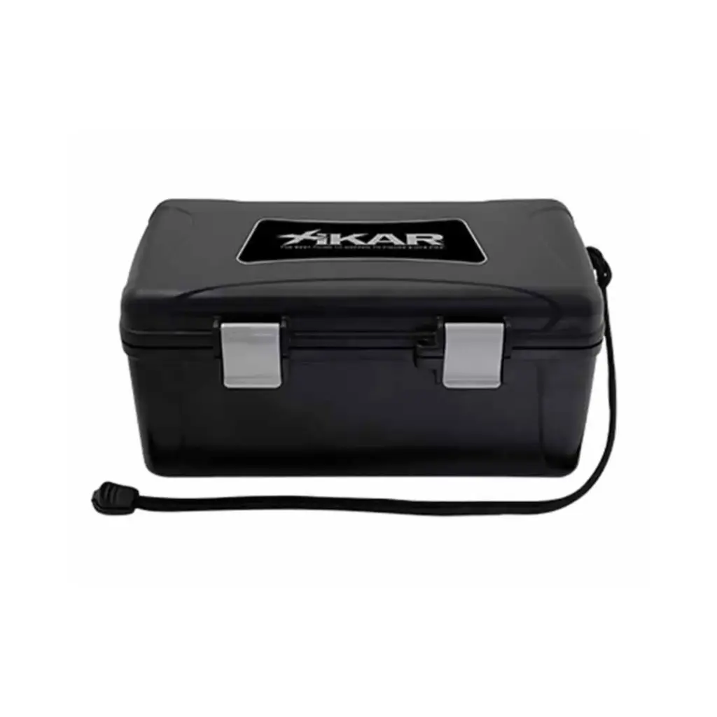 Humidor - Xikar Travel Waterproof Case Black - 15 Cigars