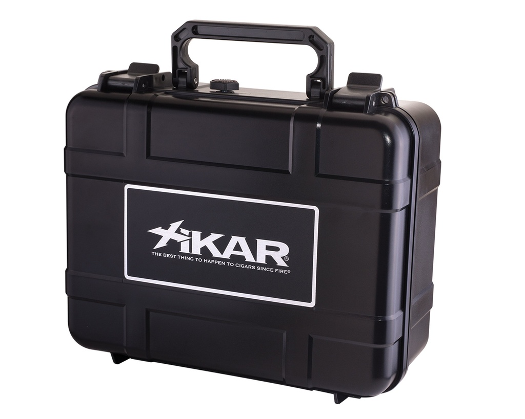 Humidor - Xikar Travel Waterproof Case Black - 30-50 Cigars
