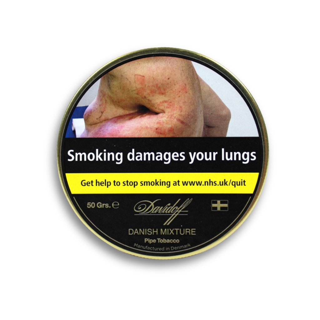 Pipe Tobacco - Davidoff Danish Mixture - Tin Of 50G