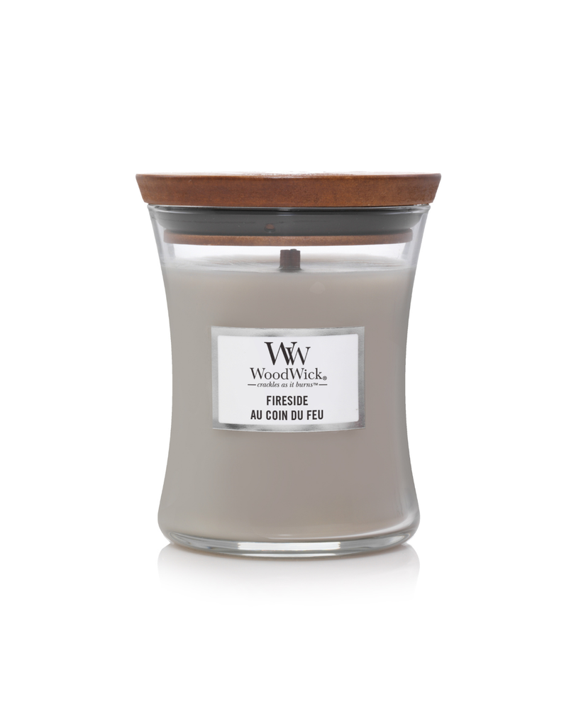Candle - Woodwick Fireside - Medium