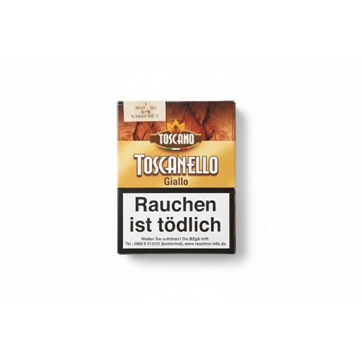 [12145] Toscanello Giallo (Vaniglia) - Pack Of 5 Cigarillos