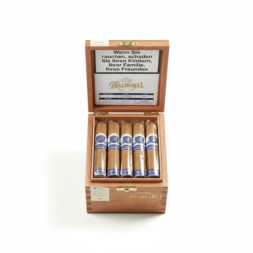 [12526] Balmoral Anejo Xo Connecticut Petit Robusto Ft - Box Of 20 Cigars