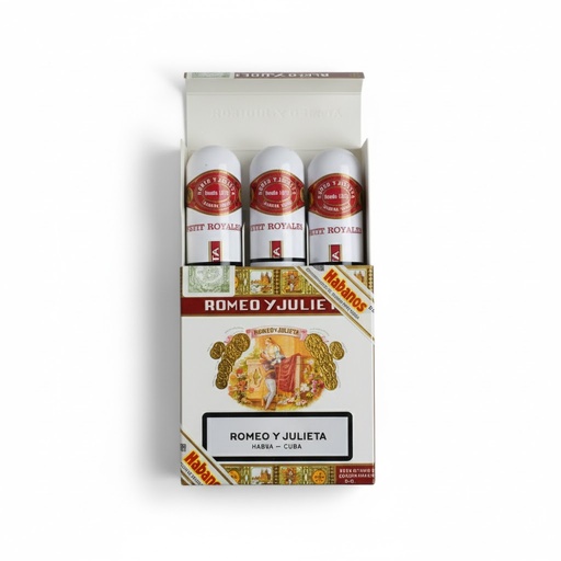 [13086] Romeo Y Julieta Petit Royales A.T - Pack Of 3 Cigars