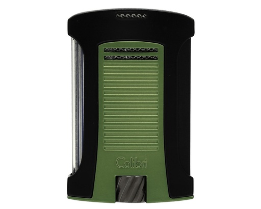 [13225] Lighter - Colibri Daytona Black/Green