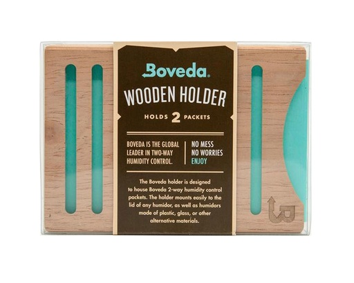 [13551] Boveda 2-Way Wooden Holder For 2 Packs