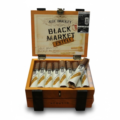 [17019] Alec Bradley Black Market Esteli Robusto - Box Of 24 Cigars
