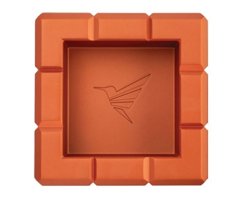 [18558] Ashtray - Colibri Heritage Cube Orange