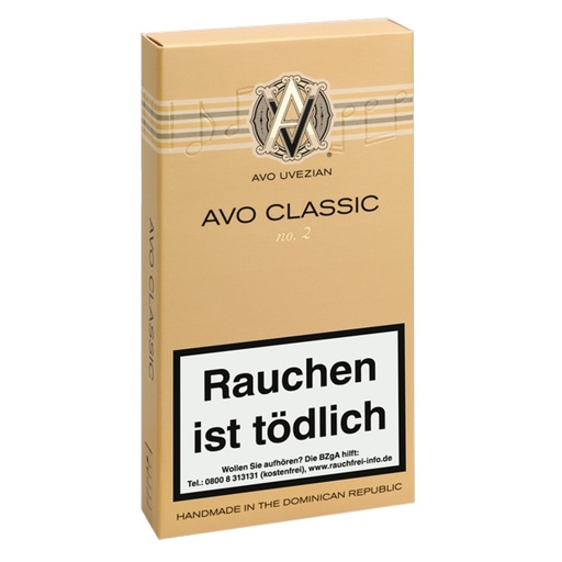 [39312] Avo Classic No. 2 - Pack Of 4 Cigars