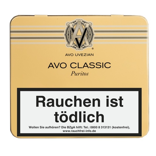 [39314] Avo Classic Puritos - Pack Of 10 Cigarillos