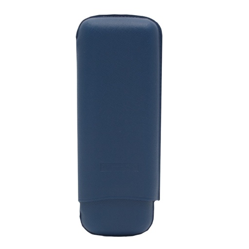 [39482] Cigar Case - Martin Wess 571 Dante Gigantes Blue - 2 Cigars