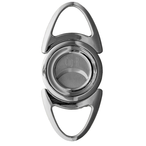 [39506] Cigar Cutter - Cig-R Bull'S Eye Chrome
