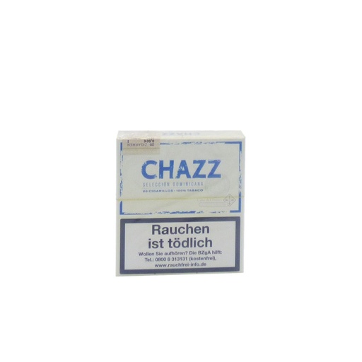[39529] Chazz Seleccion Dominicana No. 791 - Pack Of 20 Cigarillos