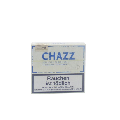 [39533] Chazz Seleccion Dominicana No. 792 - Pack Of 10 Cigarillos