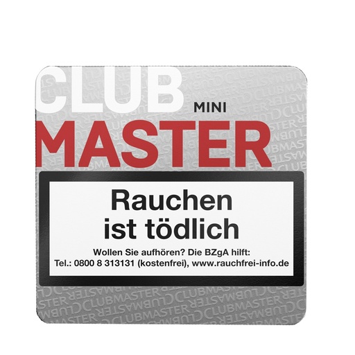 [39548] Clubmaster Mini Red - Pack Of 20 Cigarillos