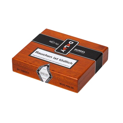 [39597] Dalay Dominican Republic Dark Box Pressed Corona - Box Of 20 Cigars