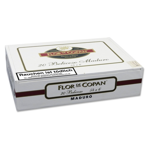 [39712] Flor De Copan Maduro Belicoso - Box Of 20 Cigars