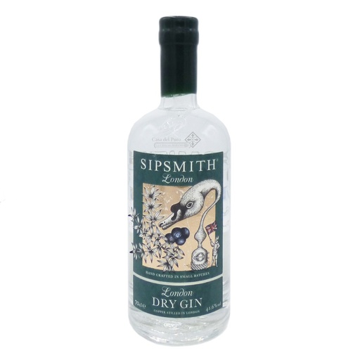 [39761] Gin - Sipsmith London Dry Gin - Bottle Of 70Cl