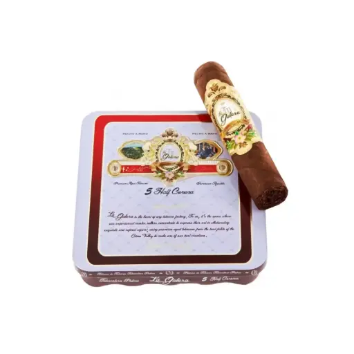 [39841] La Galera "H" Half Corona Metal - Tin Of 5 Cigars