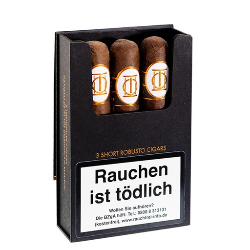[39893] Laura Chavin Invincible Black Edition Short Robusto - Box Of 3 Cigars