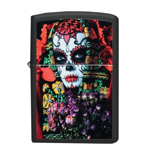 [39974] Lighter - Zippo Sugar Skull Woman Design