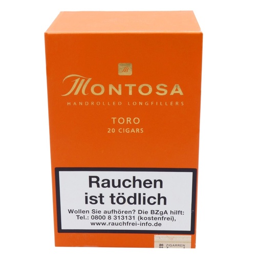 [40050] Montosa Toro - Box Of 20 Cigars