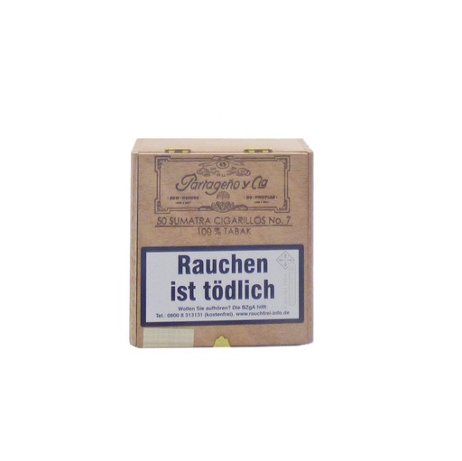 [40110] Partageno Y Cia No. 7 Sumatra - Pack Of 50 Cigarillos