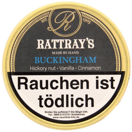 [40154] Pipe Tobacco - Rattray´S Signature Collection Buckingham - Tin Of 100G